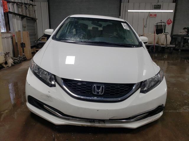 19XFB2F59EE027277 - 2014 HONDA CIVIC LX WHITE photo 5