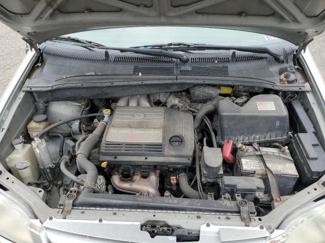 4T3ZF13C91U319749 - 2001 TOYOTA SIENNA LE GRAY photo 12