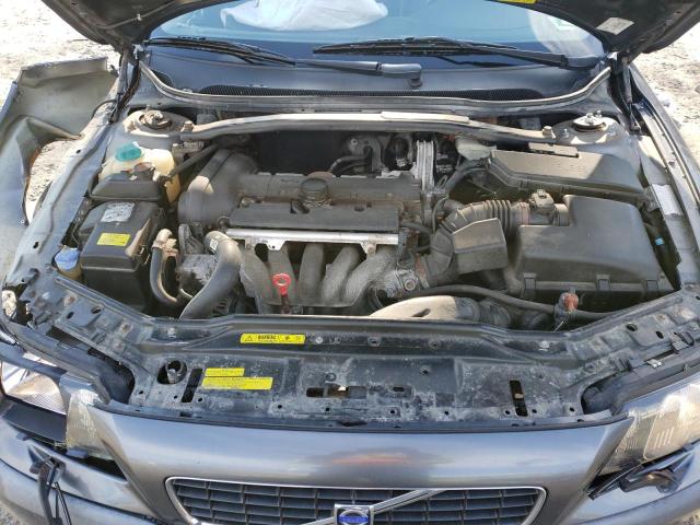 YV1RS61T732255681 - 2003 VOLVO S60 GRAY photo 11