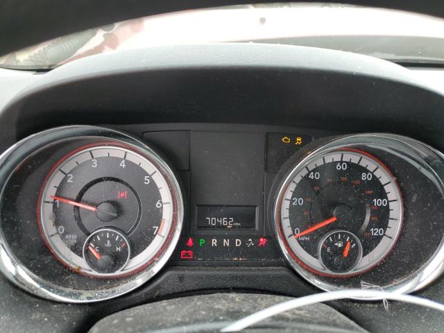 2C4RDGBGXER466580 - 2014 DODGE GRAND CARA SE RED photo 9