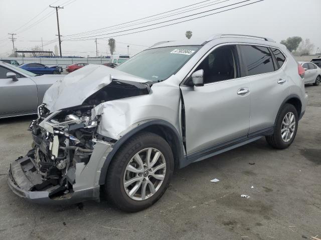 KNMAT2MT6HP565268 - 2017 NISSAN ROGUE S SILVER photo 1