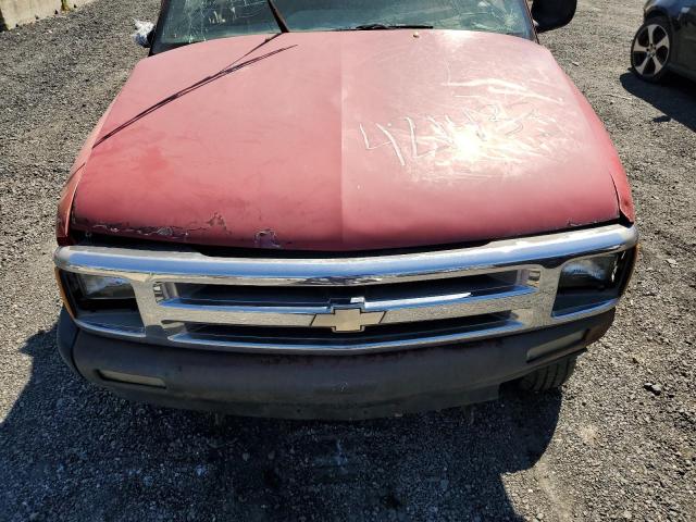 1GCCS1446SK244415 - 1995 CHEVROLET S TRUCK S10 RED photo 11