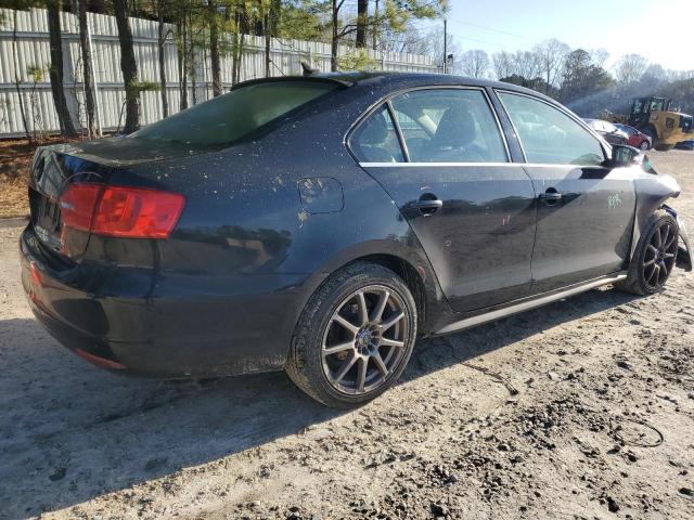 3VWD17AJ9EM334916 - 2014 VOLKSWAGEN JETTA SE BLACK photo 3