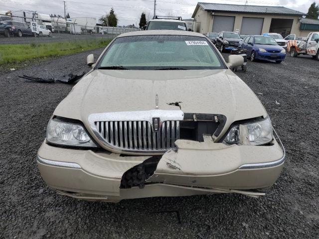 2LNHM82VX9X601697 - 2009 LINCOLN TOWN CAR SIGNATURE LIMITED BEIGE photo 5