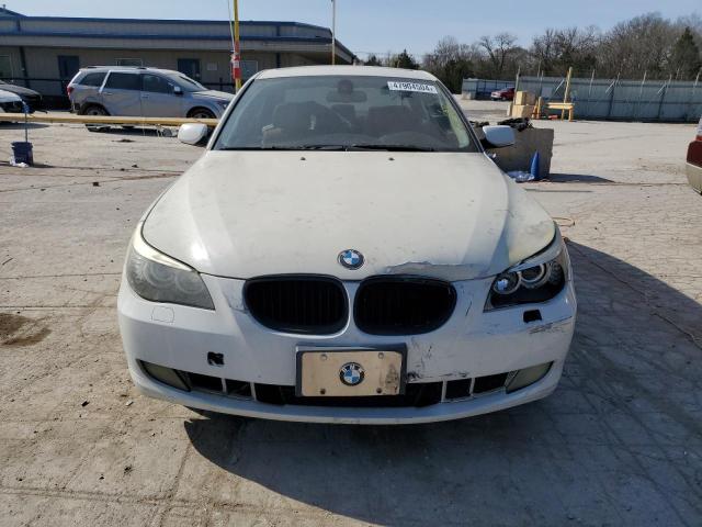 WBANU5C59AC128068 - 2010 BMW 528 I WHITE photo 5