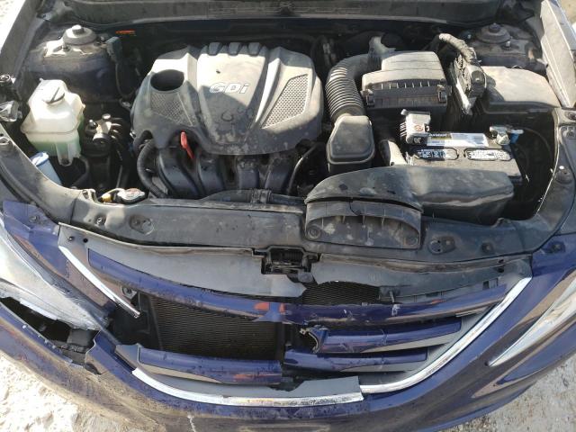 5NPEB4AC6EH906471 - 2014 HYUNDAI SONATA GLS BLUE photo 11