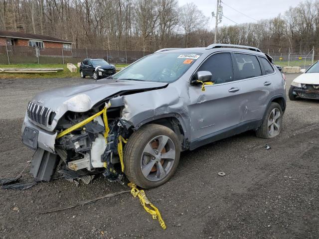 1C4PJLDB8KD380869 - 2019 JEEP CHEROKEE LIMITED GRAY photo 1