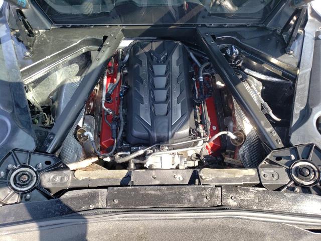 1G1YA2D44P5131771 - 2023 CHEVROLET CORVETTE STINGRAY 1LT SILVER photo 11