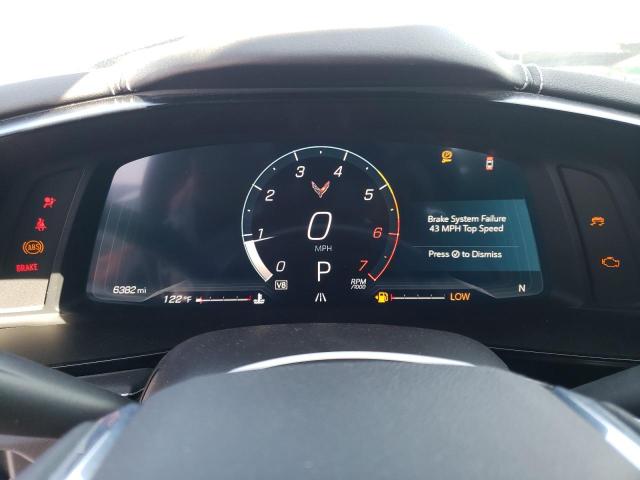 1G1YA2D44P5131771 - 2023 CHEVROLET CORVETTE STINGRAY 1LT SILVER photo 9