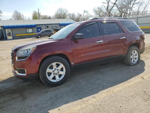 1GKKRPKD9FJ174048 - 2015 GMC ACADIA SLE RED photo 1