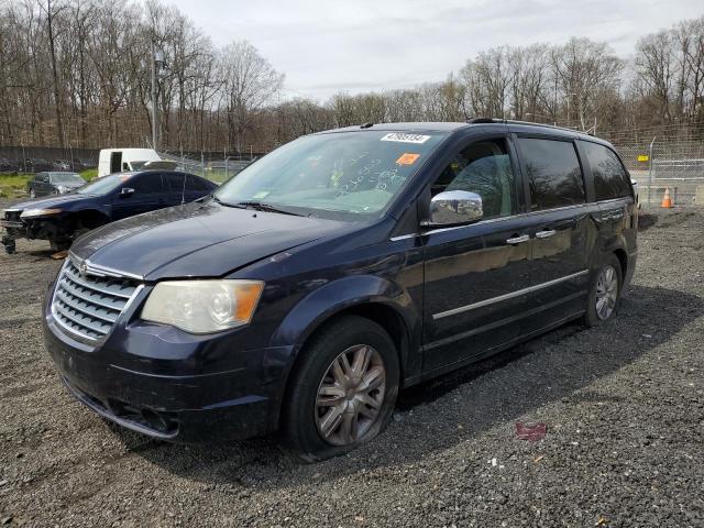 2A4RR7DX4AR334417 - 2010 CHRYSLER TOWN & COU LIMITED BLUE photo 1