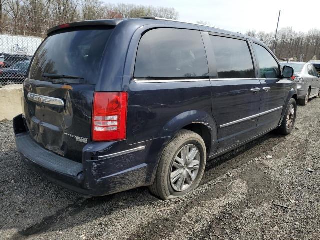 2A4RR7DX4AR334417 - 2010 CHRYSLER TOWN & COU LIMITED BLUE photo 3