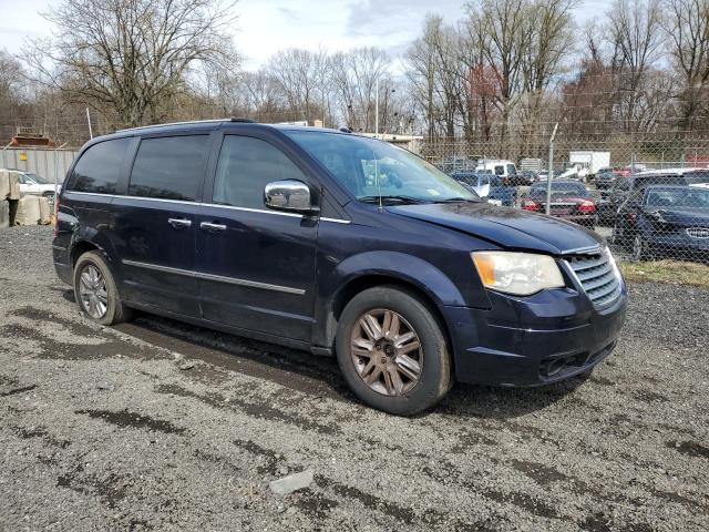 2A4RR7DX4AR334417 - 2010 CHRYSLER TOWN & COU LIMITED BLUE photo 4