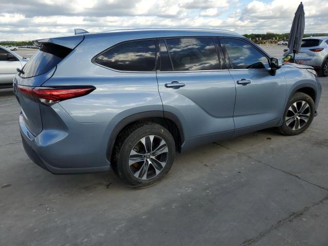 5TDGZRAH9LS006281 - 2020 TOYOTA HIGHLANDER XLE Mavi foto 3