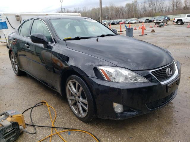 JTHBE262285018463 - 2008 LEXUS IS 350 BLACK photo 4