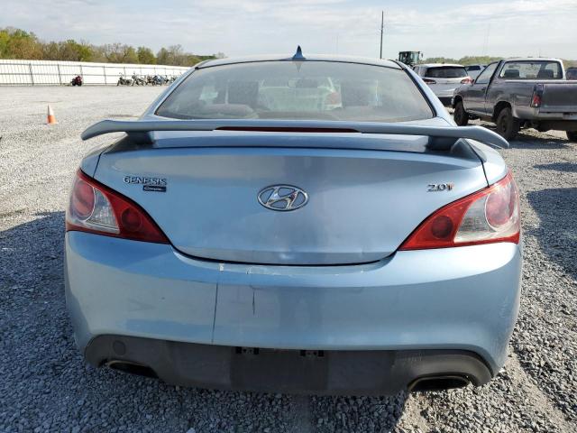 KMHHT6KD1AU035780 - 2010 HYUNDAI GENESIS CO 2.0T TURQUOISE photo 6