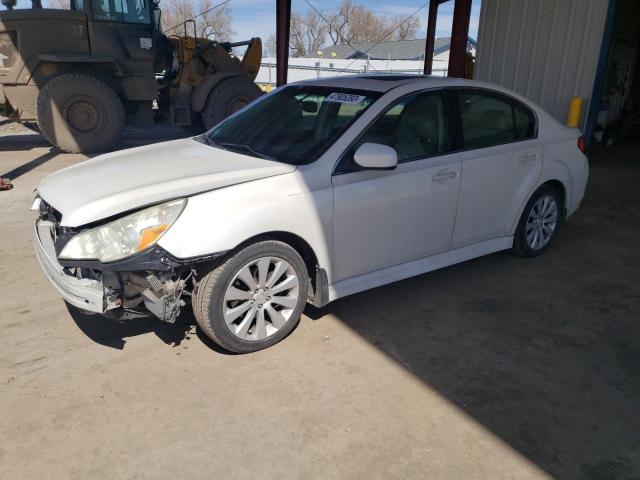 4S3BMBK65B3215238 - 2011 SUBARU LEGACY 2.5I LIMITED WHITE photo 1