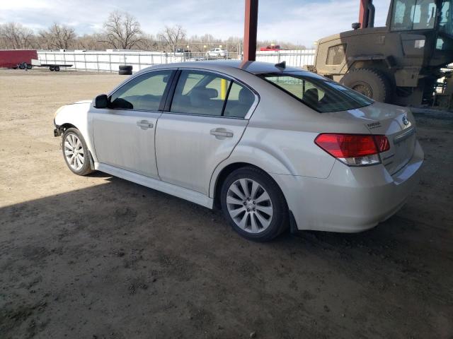 4S3BMBK65B3215238 - 2011 SUBARU LEGACY 2.5I LIMITED WHITE photo 2