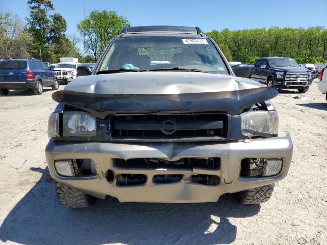 JN8DR09Y64W919282 - 2004 NISSAN PATHFINDER LE GRAY photo 5