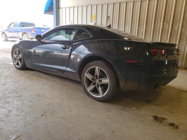 2G1FC1E30C9169366 - 2012 CHEVROLET CAMARO LT BLACK photo 2