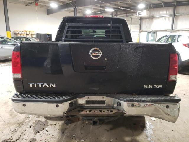 1N6AA07C68N311798 - 2008 NISSAN TITAN XE BLACK photo 6