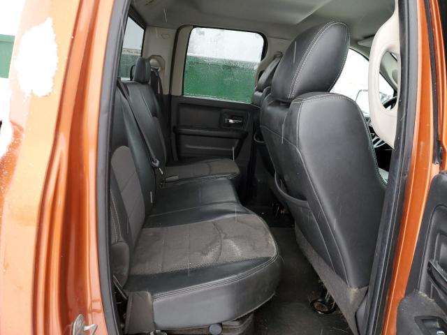 1D7RV1GT9AS167385 - 2010 DODGE RAM 1500 ORANGE photo 10