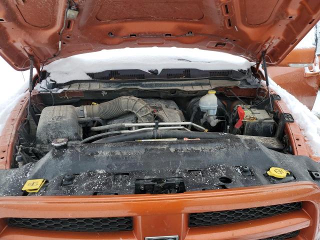 1D7RV1GT9AS167385 - 2010 DODGE RAM 1500 ORANGE photo 11