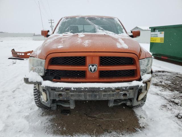 1D7RV1GT9AS167385 - 2010 DODGE RAM 1500 ORANGE photo 5