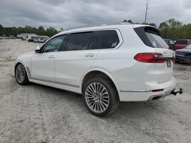 5UXCX4C5XKLS36064 - 2019 BMW X7 XDRIVE50I WHITE photo 2