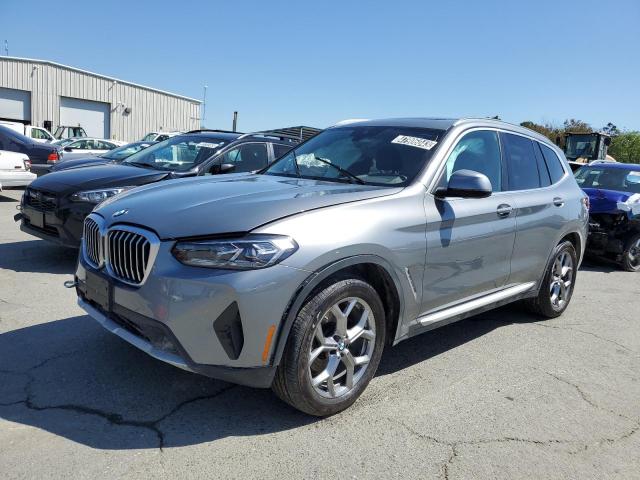 5UX43DP02P9R39757 - 2023 BMW X3 SDRIVE30I Gris foto 1
