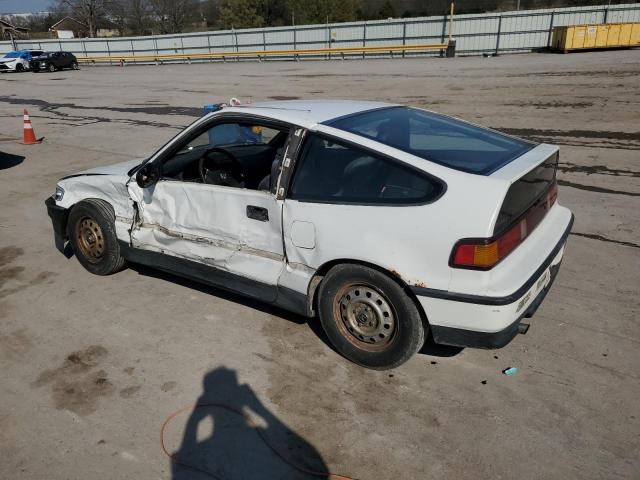 JHMED8367LS012386 - 1990 HONDA CIVIC CRX 1.5 HF WHITE photo 2