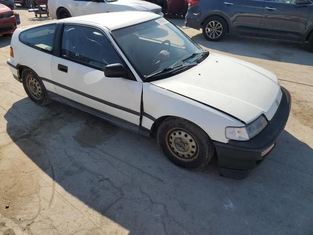 JHMED8367LS012386 - 1990 HONDA CIVIC CRX 1.5 HF WHITE photo 4