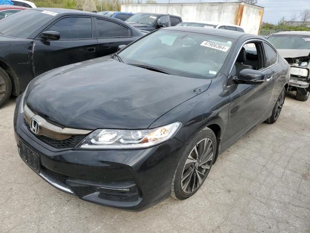 1HGCT1B81HA000092 - 2017 HONDA ACCORD EXL BLACK photo 1