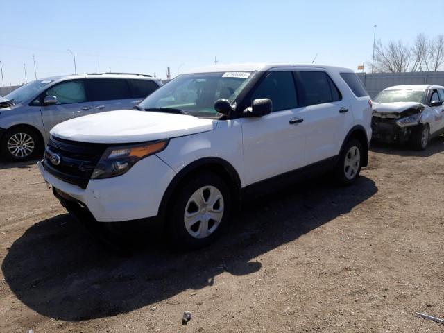 1FM5K8AR9DGC10942 - 2013 FORD EXPLORER POLICE INTERCEPTOR WHITE photo 1