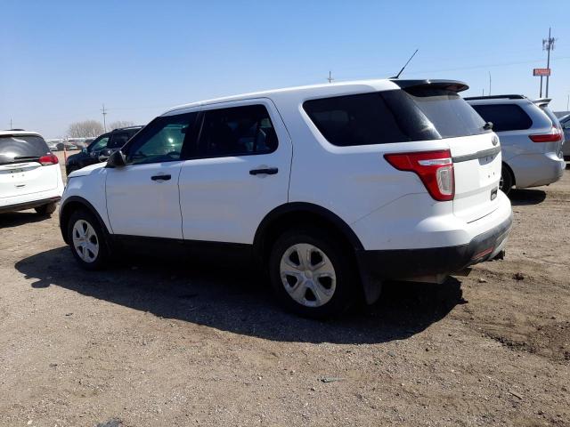1FM5K8AR9DGC10942 - 2013 FORD EXPLORER POLICE INTERCEPTOR WHITE photo 2