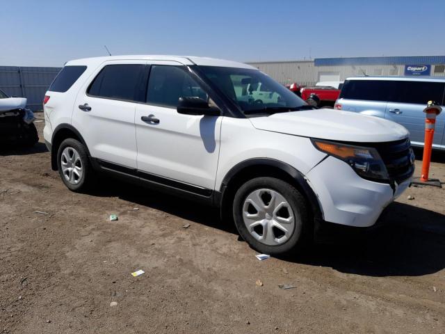 1FM5K8AR9DGC10942 - 2013 FORD EXPLORER POLICE INTERCEPTOR WHITE photo 4
