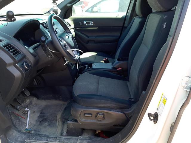 1FM5K8AR9DGC10942 - 2013 FORD EXPLORER POLICE INTERCEPTOR WHITE photo 7