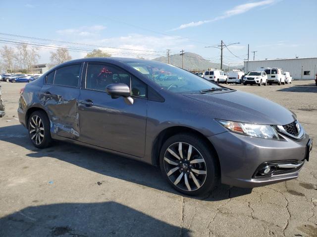 19XFB2F9XEE228608 - 2014 HONDA CIVIC EXL გრაფიტი ფოტო 4