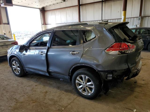 5N1AT2MV2FC794368 - 2015 NISSAN ROGUE S GRAY photo 2