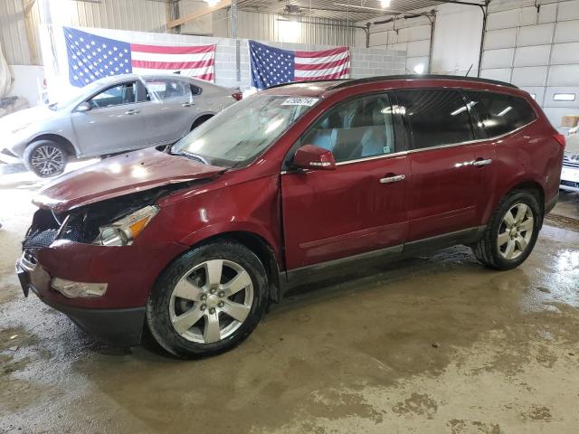 1GNKVGED5BJ106768 - 2011 CHEVROLET TRAVERSE LT MAROON photo 1