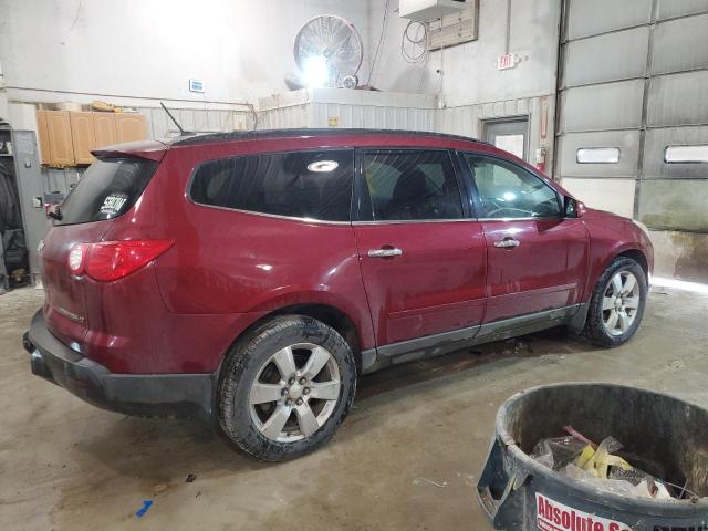 1GNKVGED5BJ106768 - 2011 CHEVROLET TRAVERSE LT MAROON photo 3