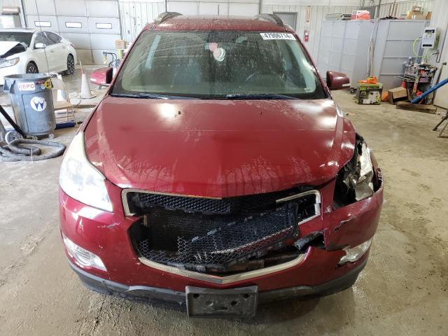 1GNKVGED5BJ106768 - 2011 CHEVROLET TRAVERSE LT MAROON photo 5