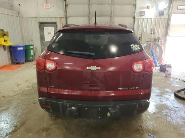 1GNKVGED5BJ106768 - 2011 CHEVROLET TRAVERSE LT MAROON photo 6