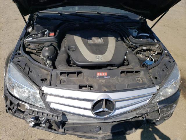 WDDGF5EB3AR126876 - 2010 MERCEDES-BENZ C 300 BLACK photo 11