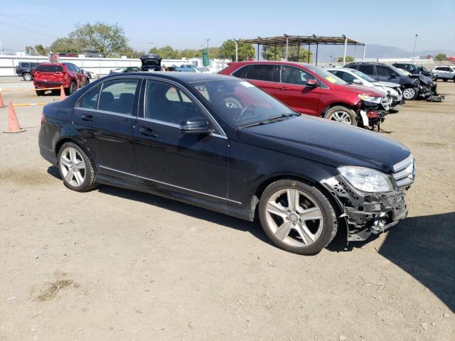 WDDGF5EB3AR126876 - 2010 MERCEDES-BENZ C 300 BLACK photo 4