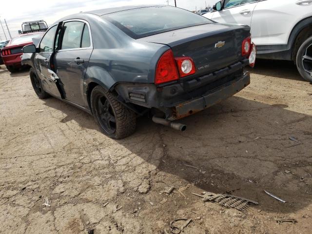 1G1ZH57B69F231346 - 2009 CHEVROLET MALIBU 1LT GRAY photo 2
