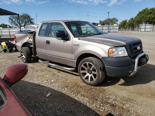 1FTRX12W66KD30538 - 2006 FORD F150 TAN photo 4