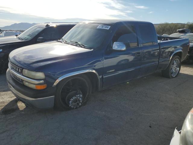 2GCEK19T4X1103259 - 1999 CHEVROLET SILVERADO K1500 BLUE photo 1