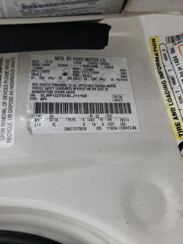 5LMFU275X8LJ11198 - 2008 LINCOLN NAVIGATOR ორფეროვანი ფოტო 13