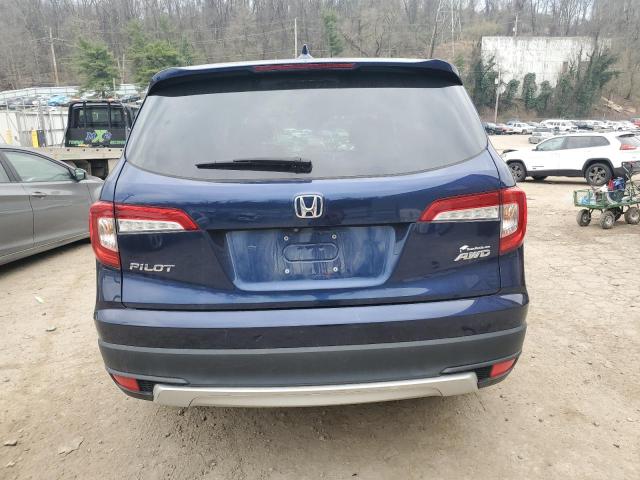 5FNYF6H52KB071306 - 2019 HONDA PILOT EXL BLUE photo 6